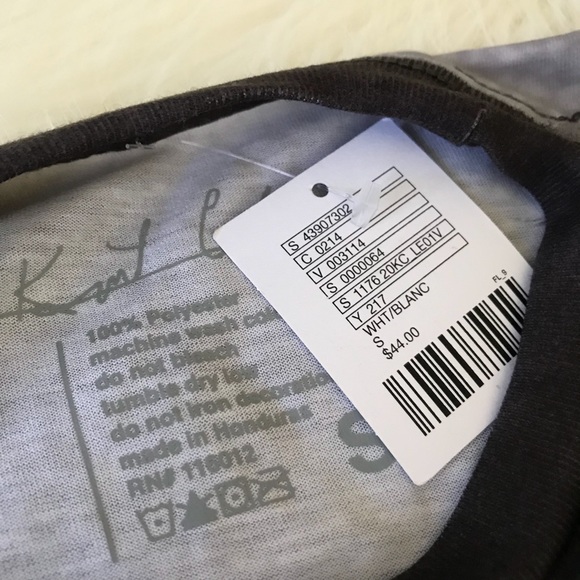 Kurt Cobain Sublimated T-Shirt Small Grey NWT - Picture 3 of 8